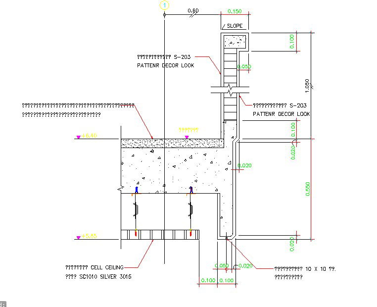 section details of the concrete are given in this AutoCAD DWG file.Download the AutoCAD 2D DWG file.