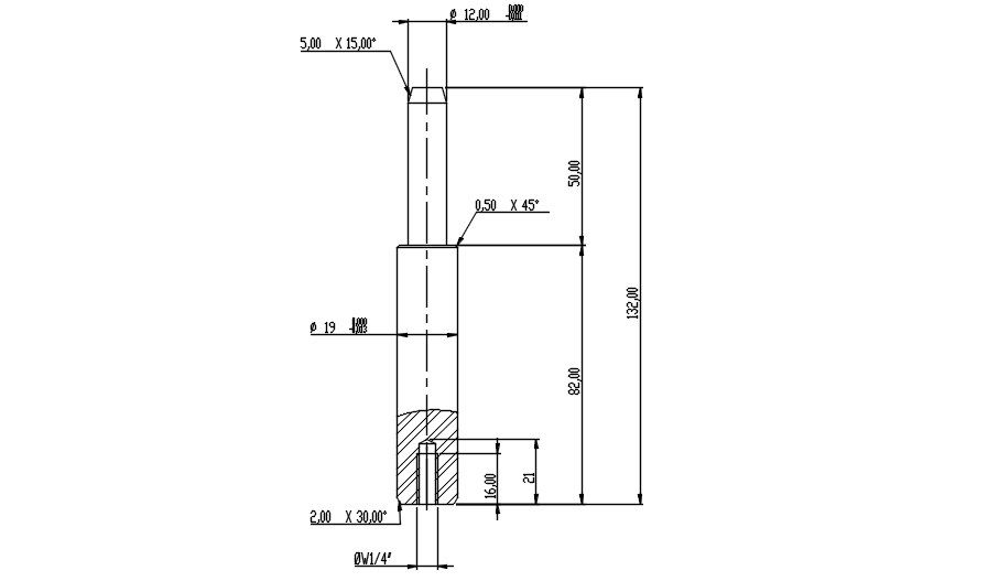 section details of the motor pipe are given in this DWG CAD Drawing.Download the AutoCAD file now.