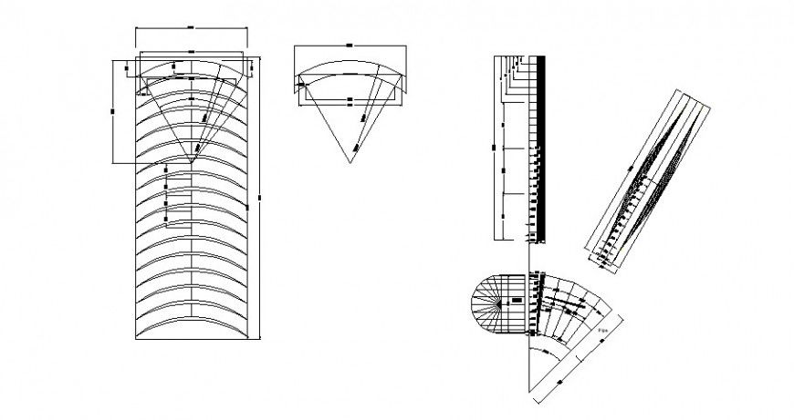 Shade detail drawing in dwg AutoCAD file.