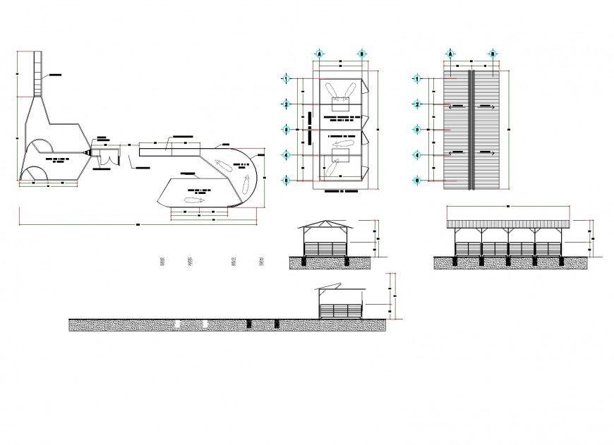 Sheep module pens for lambs and stallions layout file