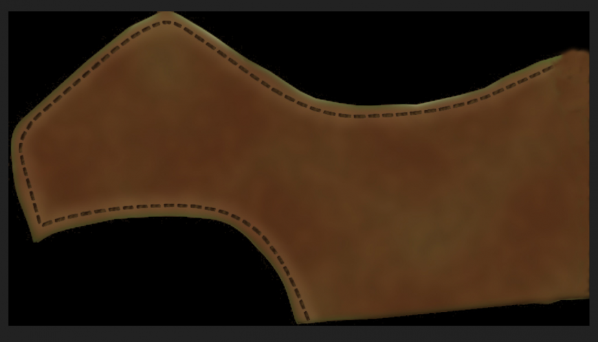 Shoe leather 3d texture in JEPG file.