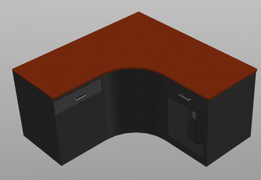 Shoe rack 3d drawing in dwg file.