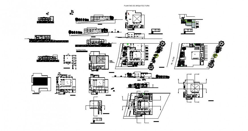 Shopping centre project detail