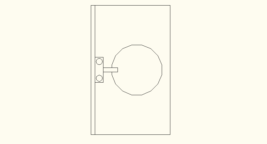 Shower system detail elevation and plan autocad file