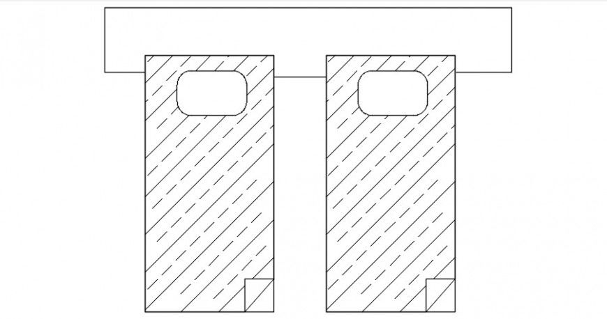 Single bed blocks drawings details of furniture units dwg autocad file