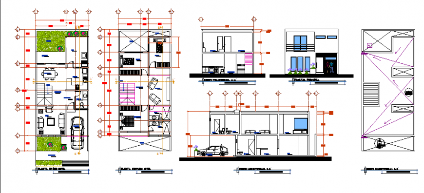 Single family home design architectural based design drawing