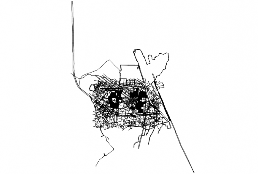 Single house residential site plan cad drawing details dwg file