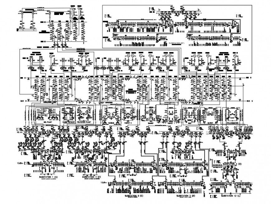single line diagram of electrical system