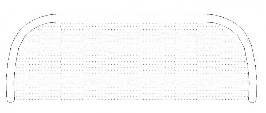 Single Sofa Set Top View & Elevation CAD Blocks DWG file