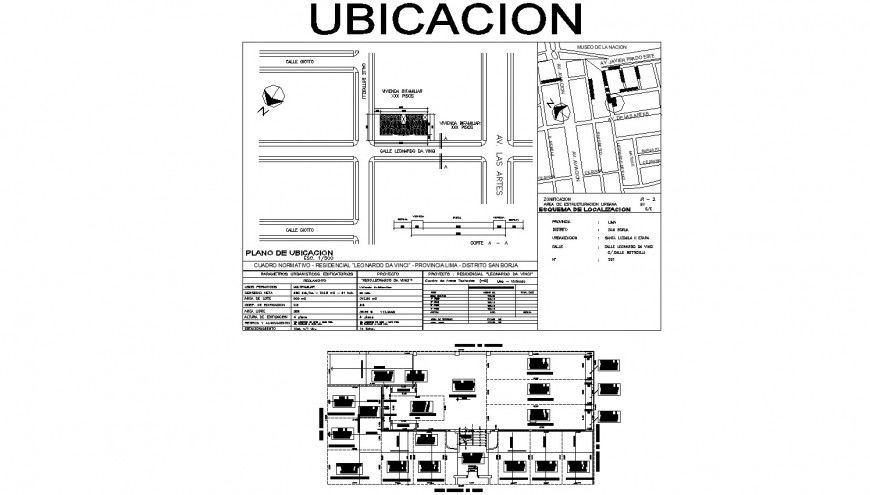Site location map drawing in dwg AutoCAD file.