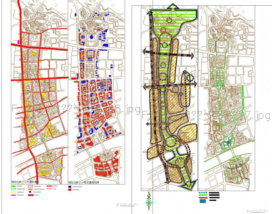 Site location planning layout file
