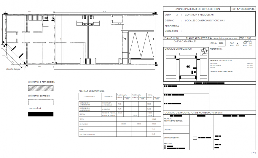 Site plan and house line plan dwg file