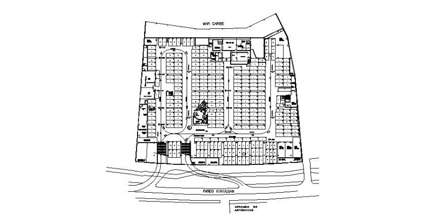 Site plan and location map details for housing society dwg file