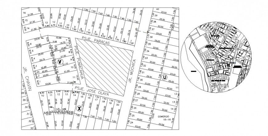 Site plan drawing details for sports ground dwg file