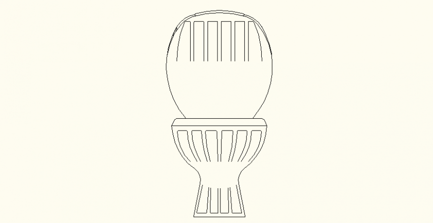 Sitting modern toilet detail elevation and plan layout file