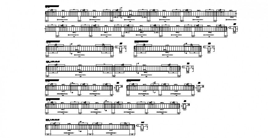 Slab detail drawing in dwg AutoCAD file.