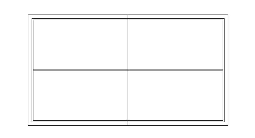 sliding Window details cad blocks in AutoCAD, dwg file.