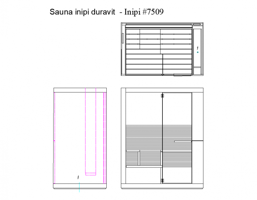 Small area duavit detail dwg file