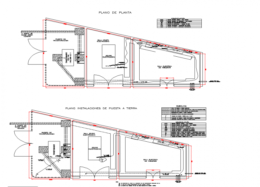 Small hospital planning detail dwg file