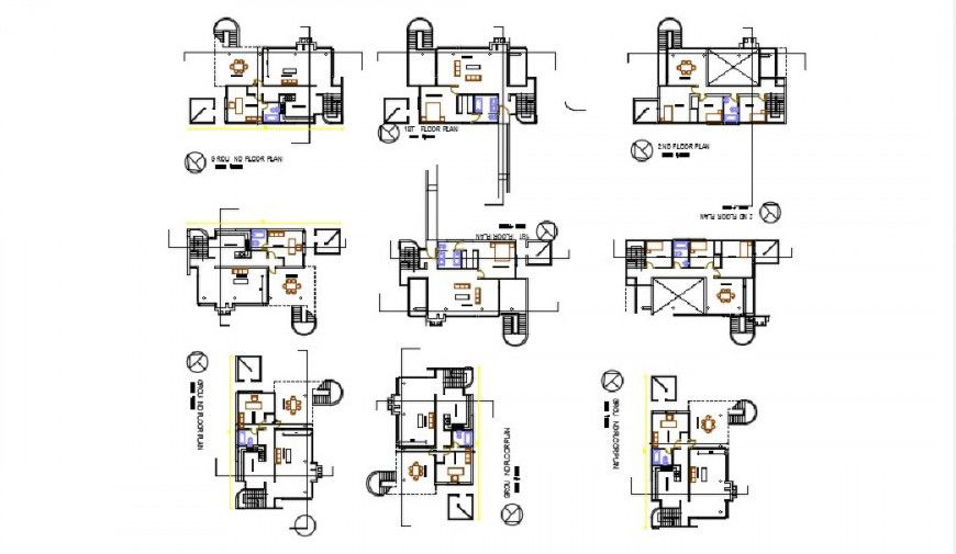 Smith house floor plan distribution drawing details dwg file