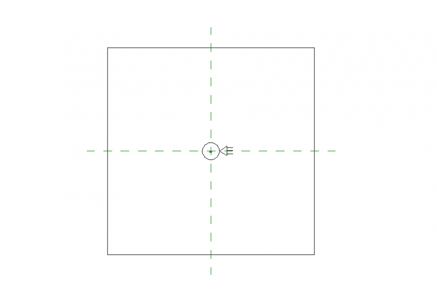 Smoke Detector sounder beacon detail elevation 2d view layout file
