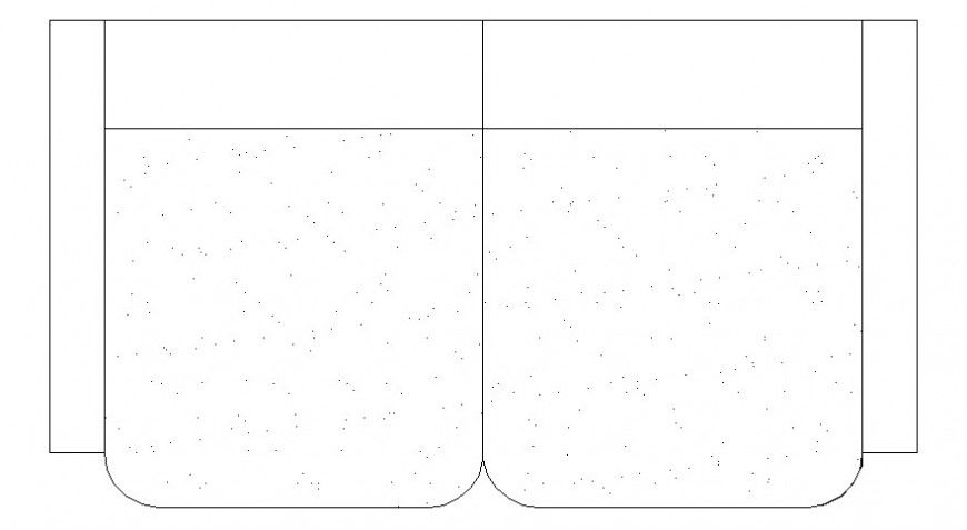 Sofa Set Furniture Blocks 2D Drawings in AutoCAD File