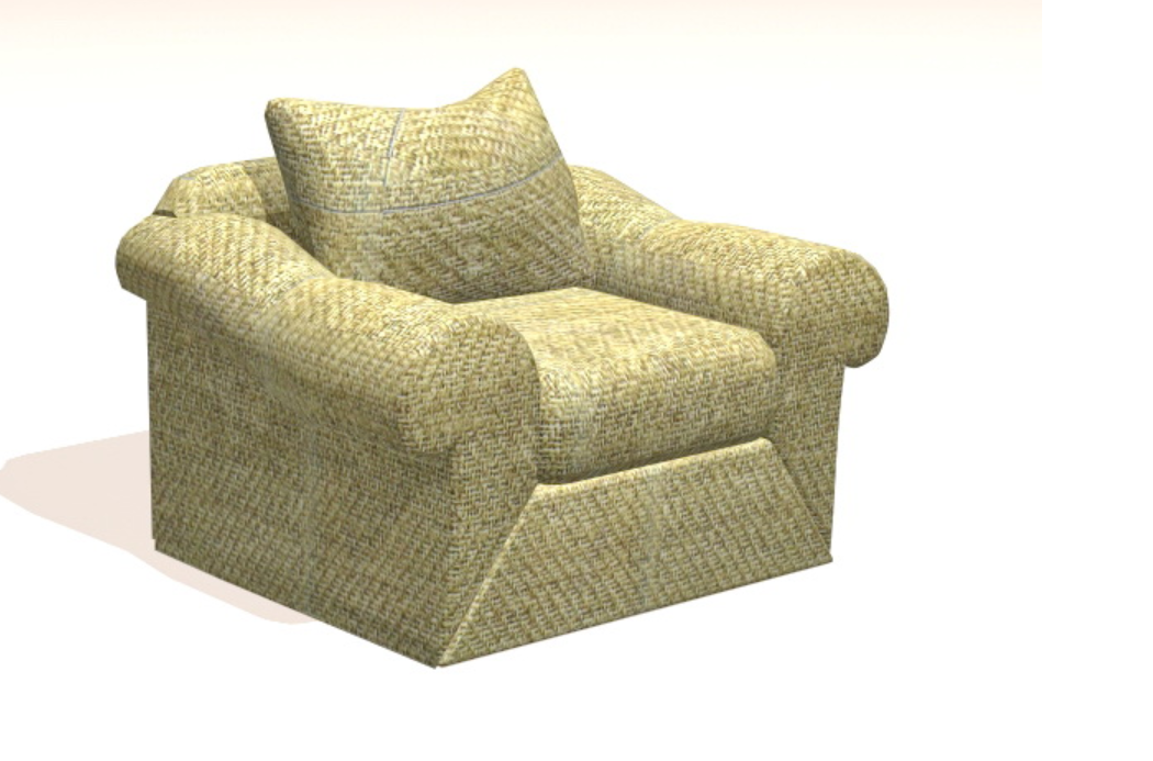 3d Chesterfield Sofa Single Seater Max Model Free Download