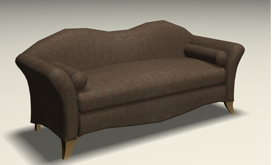 3D Knole Sofa Design Max File for Interior Projects