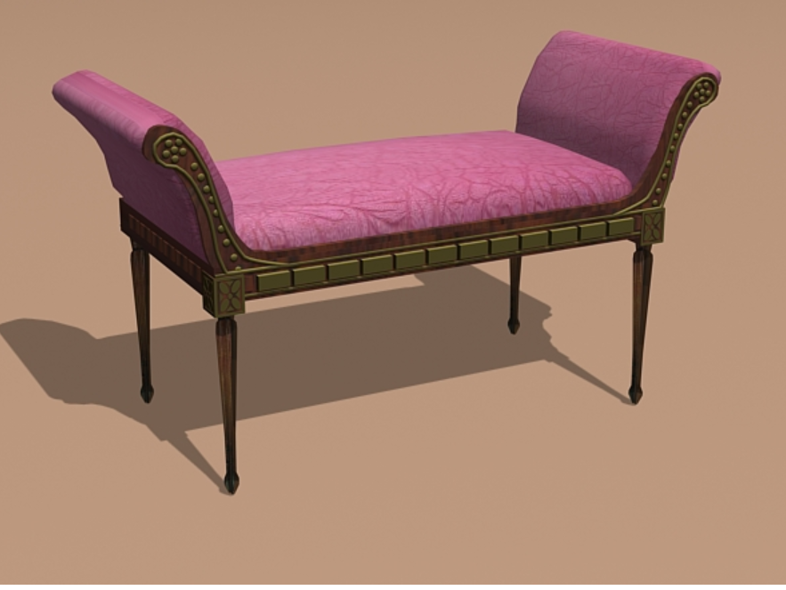 3D Couch Sofa Model Max File for Living and Lounge Areas