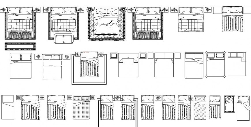 sofa set blocks in autocad file
