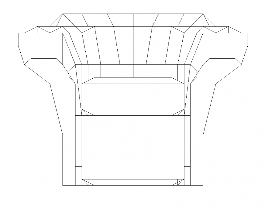 Sofa sett seat detail elevation CAD blocks 2d view layout dwg file