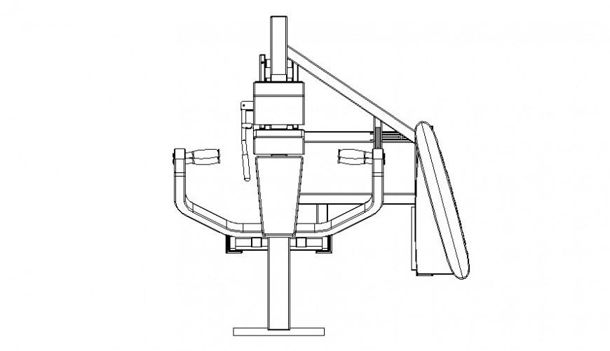 Solder gym equipment plan layout file