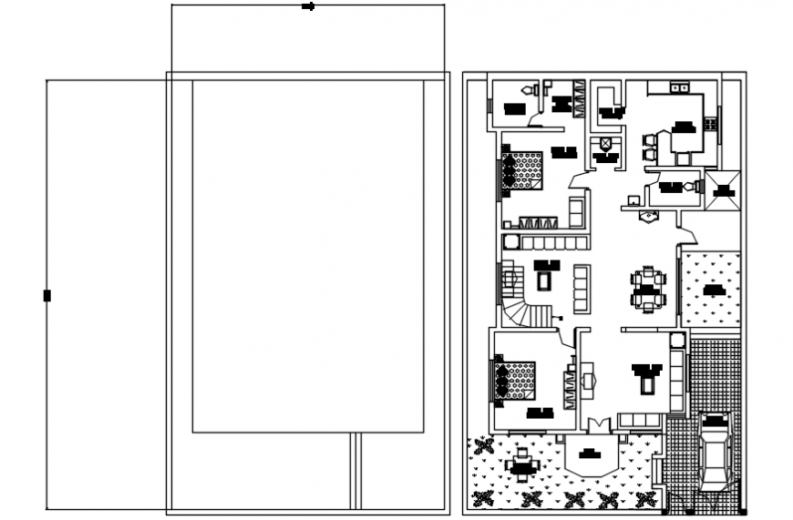 Spacing concept and architecture plan