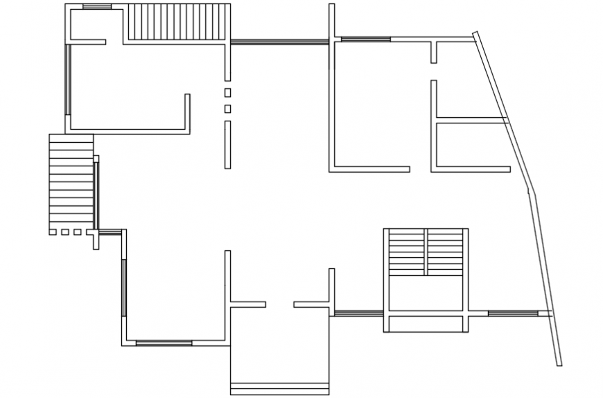 Spacing concept of a house