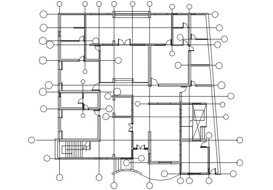 Spacing concept of house