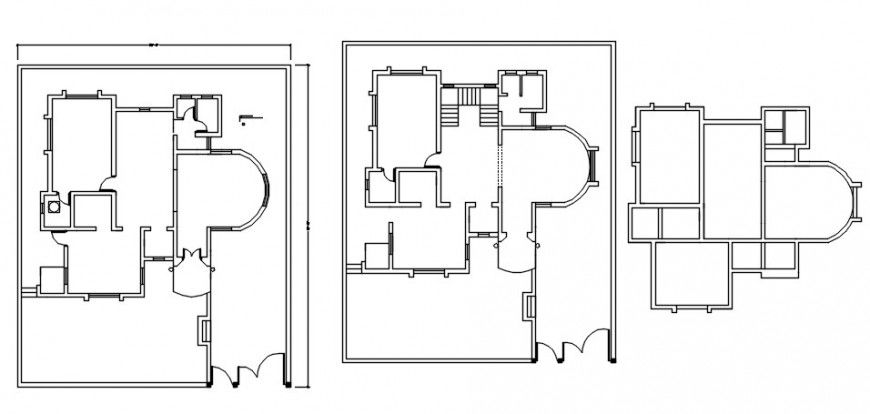 Spacing concept of House details model file