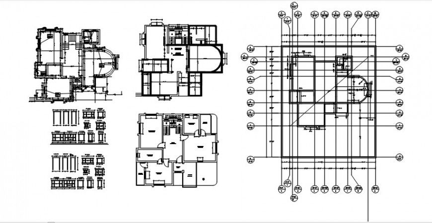 Spacing concept of House models files concept