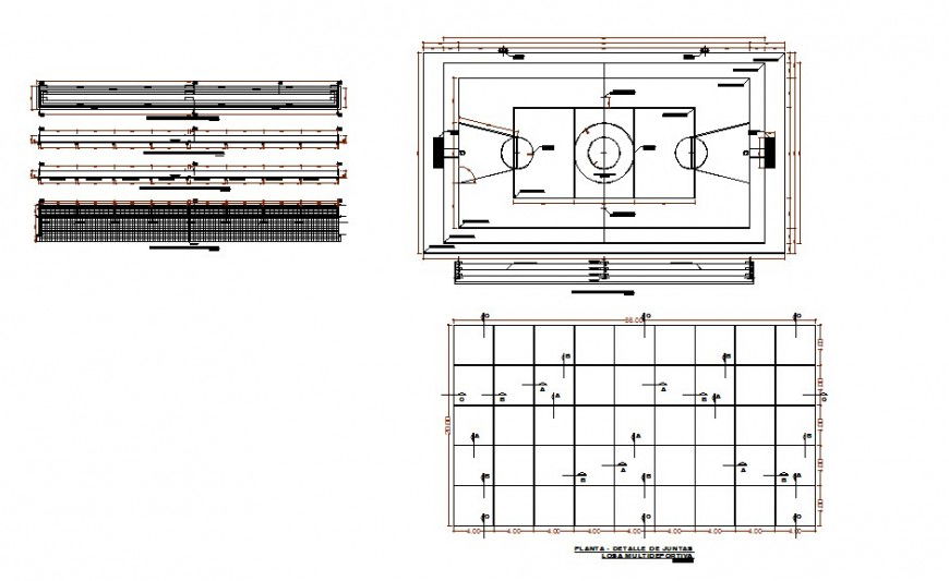 Sports football ground plan detail 2d view CAD block layout file in autocad format