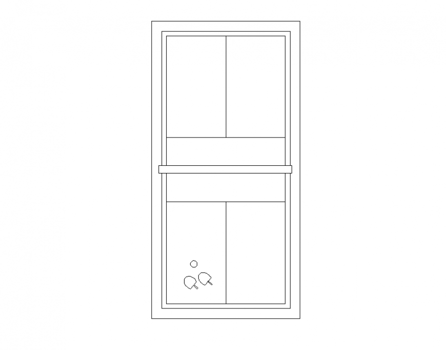 Sports game table tennis detail elevation layout 2d view autocad file