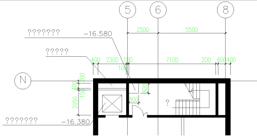 Stair Plan Lay-out design