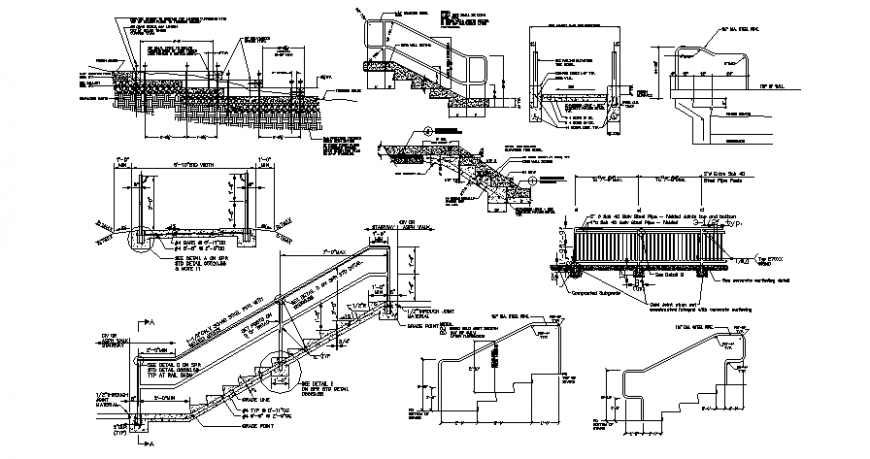 Staircase baluster railing detail project