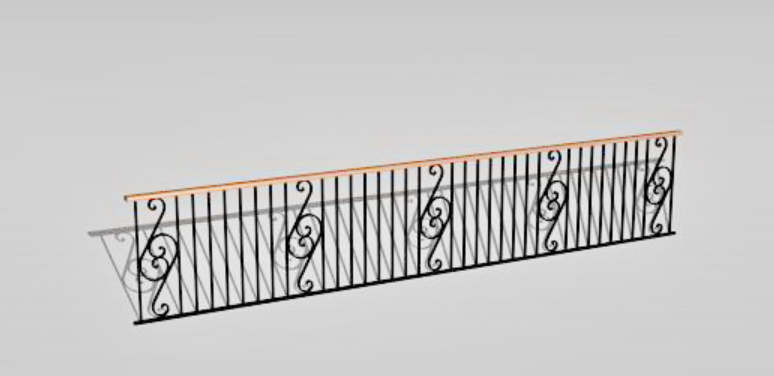 3d Railing Design Max File Free Download