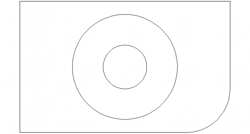 Stand for (matka) urban water jug cad block drawing details dwg file