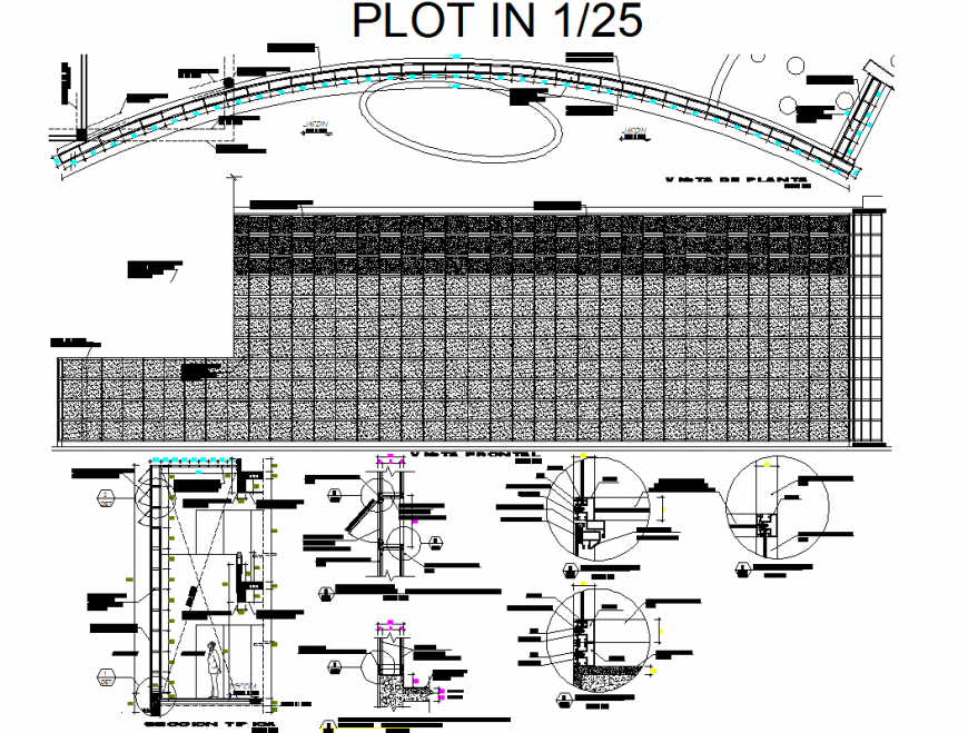 Steel framing and door plan layout file
