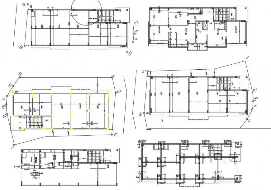 Steel house elevation AutoCAD software