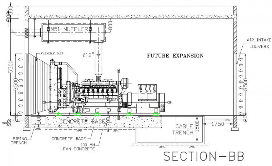 Steel plant section autocad software
