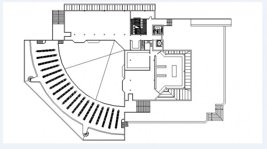 Sterling history college distribution plan cad drawing details dwg file
