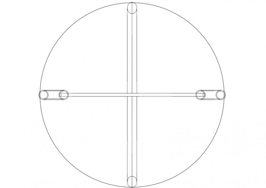 Stock table top view 2d elevation cad lock details dwg file