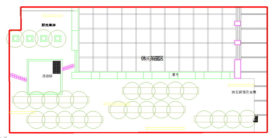 Stone decoration and bench Detail