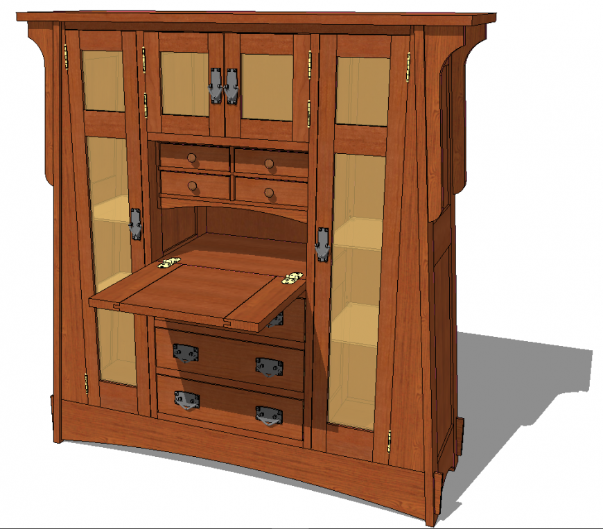 Storage unit plan detail dwg file.